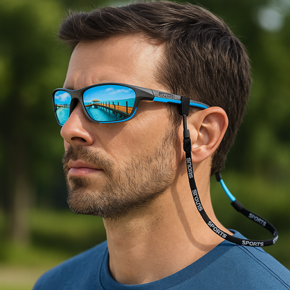 Lunettes de soleil polarisées Dalwa – style classique pour hommes, idéales pour la pêche, la conduite ou la randonnée, avec protection UV400